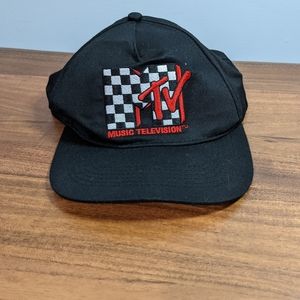 MTV Retro Style Checkered Hat NWTS